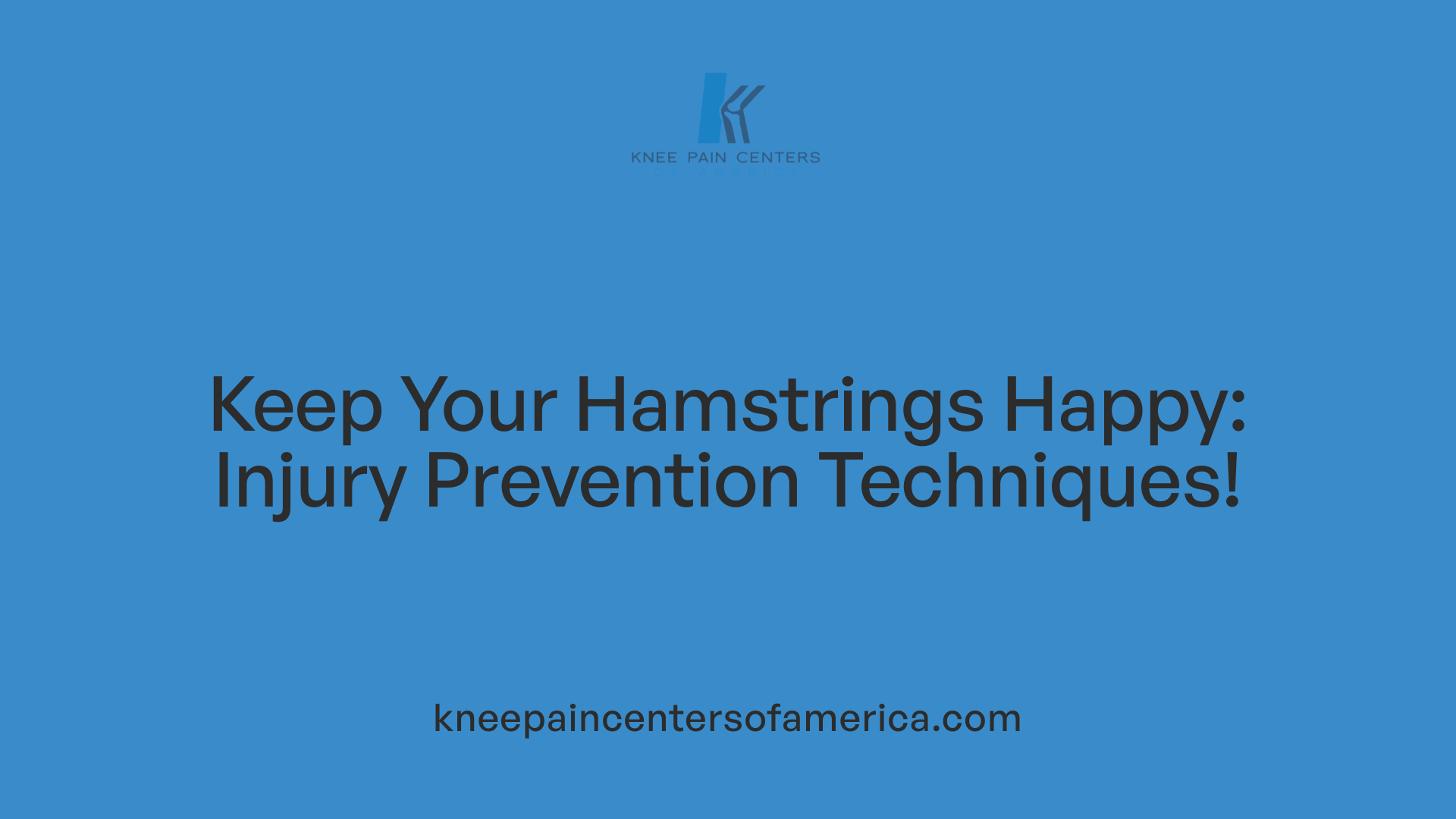 Keep Your Hamstrings Happy: Injury Prevention Techniques!