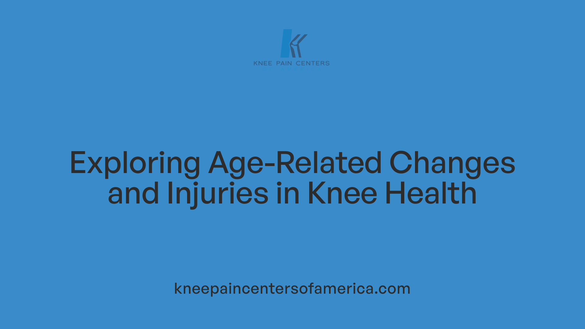 Exploring Age-Related Changes and Injuries in Knee Health